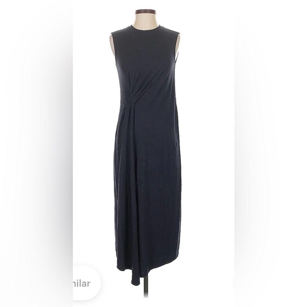 Vince Navy Sleeveless Maxi  Dress medium NWT